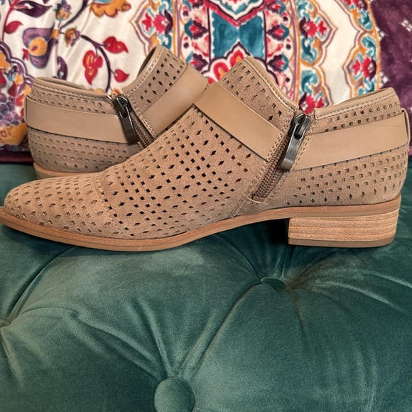 EUC Franco Sarto Rouge Booties color is called “cashmere”. - Picture 8 of 8